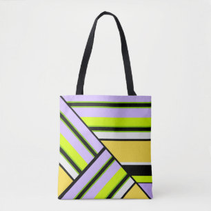 Bolsa Tote Geométrico, banda