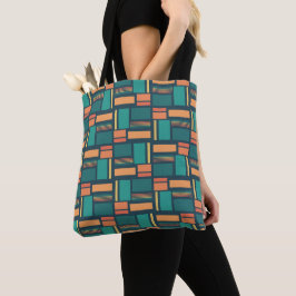 Bolsa Tote Geométrico Moderno