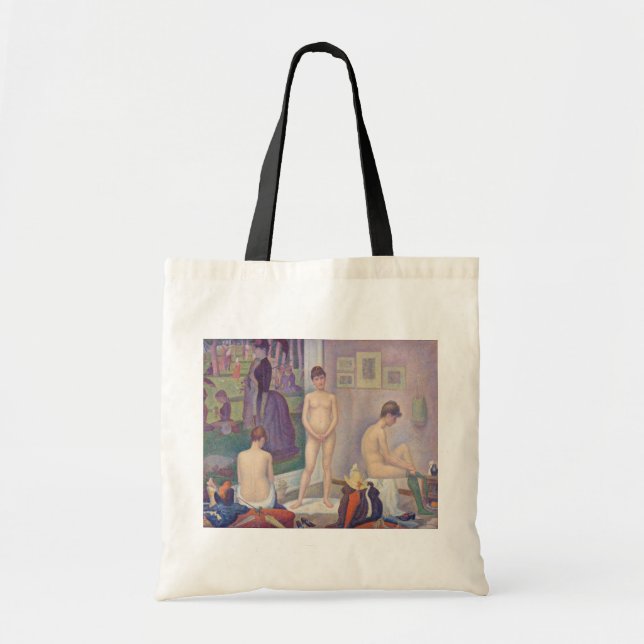 Bolsa Tote Georges Seurat - Os Modelos (Frente)
