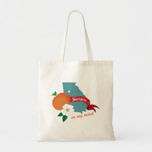 Bolsa Tote Georgia na minha mente