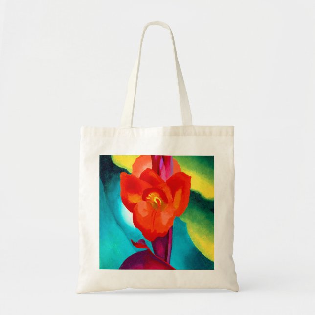Bolsa Tote Georgia O Keeffe Red Canna (Frente)