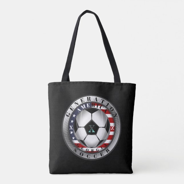 Bolsa Tote Georgia State Generation X American Futebol (Verso)