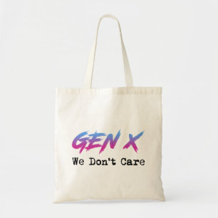 Bolsa Tote Geração X - Não Nos Importamos