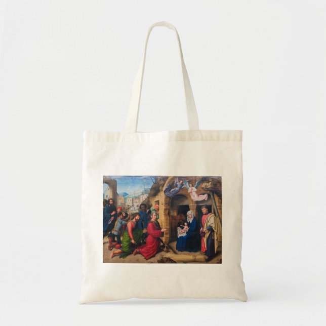 Bolsa Tote Gerard David - Adoração do Magi - 15 Centur (Frente)