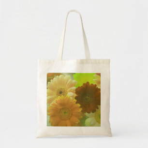Bolsa Tote Gerbera Daisy Flowers Art Tote Bags