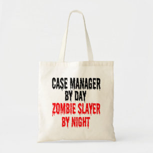 Bolsa Tote Gerenciador de caso Zombie Slayer