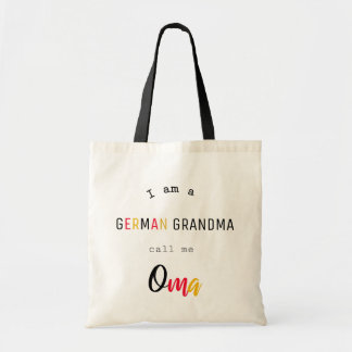 Bolsa Tote German Grandma / Oma Tote Bag