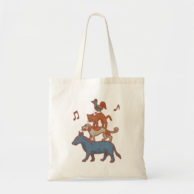 Bolsa Tote German Medieval Band: Geh Bremen! (Frente)