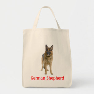 Bolsa Tote German shepherd Cachorro Cachorro Canvas Saco