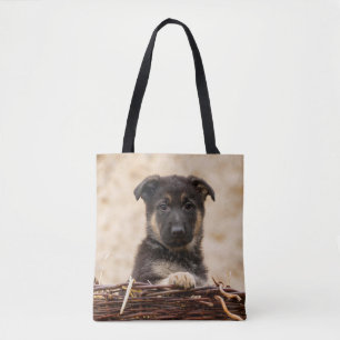 Bolsa Tote German shepherd Em Cesta