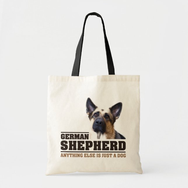 Bolsa Tote German shepherd T-shirtBag (Frente)
