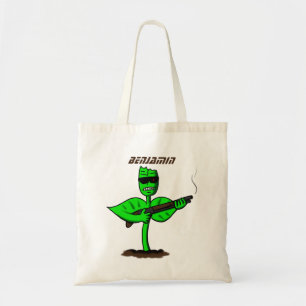 Bolsa Tote Germinador cyborg planta engraçada desenho animado