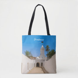 Bolsa Tote Ghadames, Líbia - Mesquita Branca