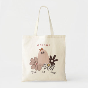 Bolsa Tote Ghost Girls Fritas ou Tratadas, Rosa-Rosa, Bonitas