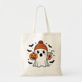 Bolsa Tote Ghost Halloween bonito