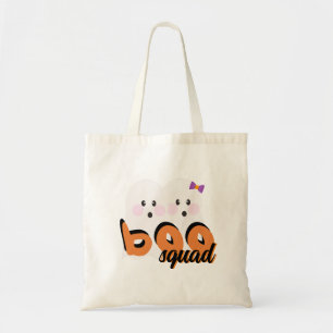 Bolsa Tote Ghoul Ghost Boo Squad Black