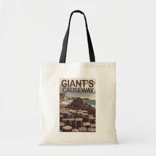 Bolsa Tote Giant Causeway Ireland Illustration Viagem Art