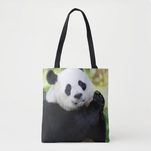 Bolsa Tote Giant Panda Sitting (Frente)
