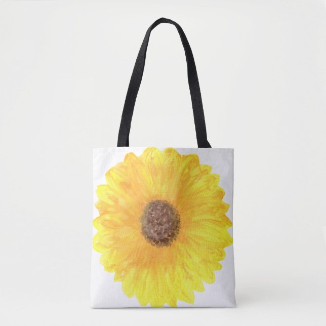 Bolsa Tote Giant Sunflower Grocery Bag (Frente)