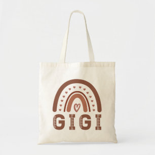 Bolsa Tote Gigi Boho Rainbow Cute Grandma Gifts