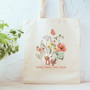 Bolsa Tote Gigi Wildflower Personalizado
