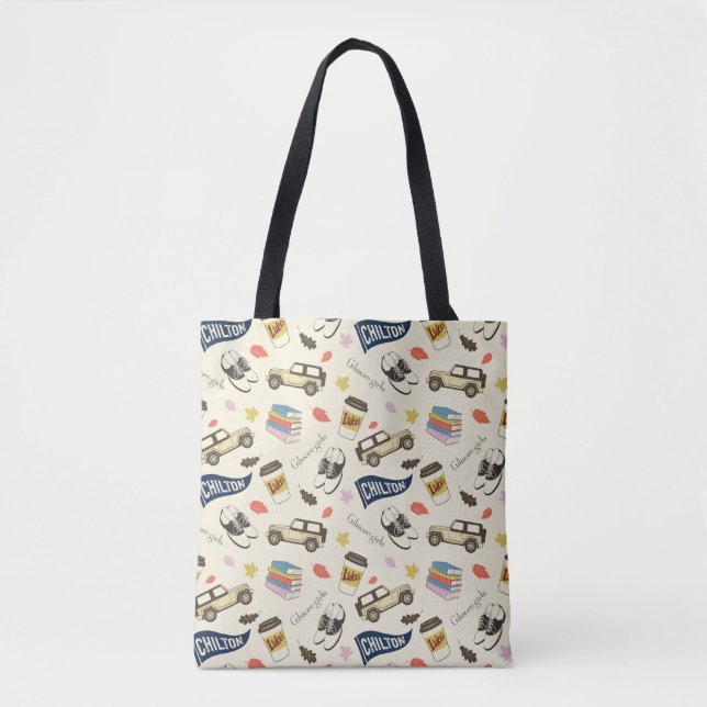 Bolsa Tote Gilmore Girls Chilton Fall Pattern (Frente)