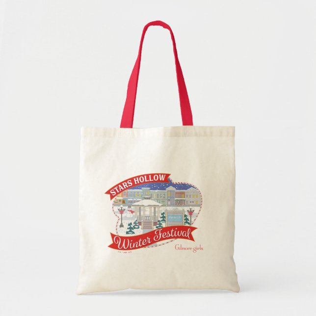 Bolsa Tote Gilmore Girls | Festival de inverno Stars Hollow (Frente)