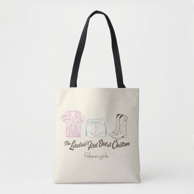 Bolsa Tote Gilmore Girls Lorelai Chilton Roupas Design (Frente)