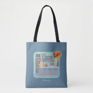 Bolsa Tote Gilmore Girls   O Gráfico do Diner do Luke