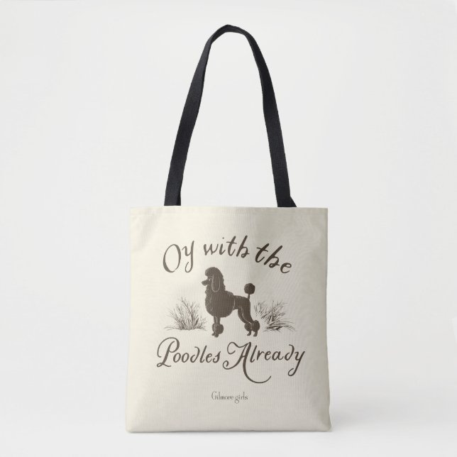 Bolsa Tote Gilmore Girls | Oy With the PoodlesDesign (Frente)