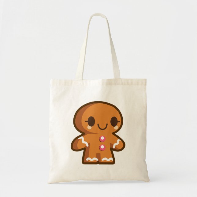 Bolsa Tote Gingberpão bonito (Frente)