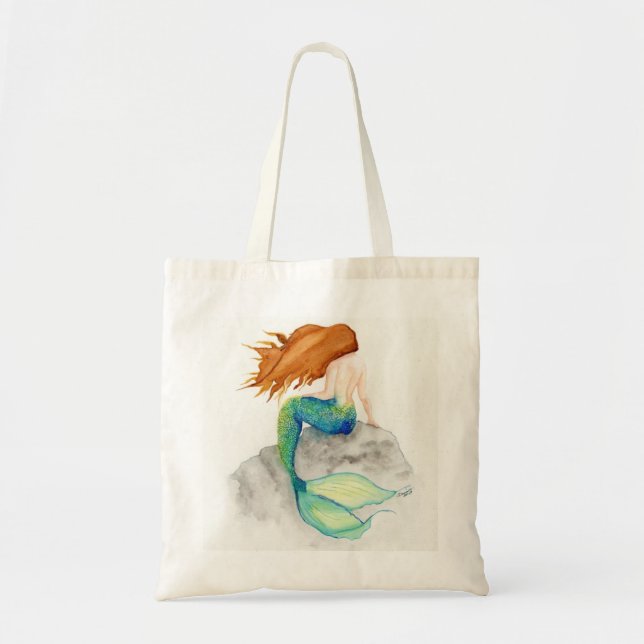Bolsa Tote Ginger Mermaid Tote Bag (Frente)