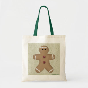 Bolsa Tote Gingerbird Man Bag