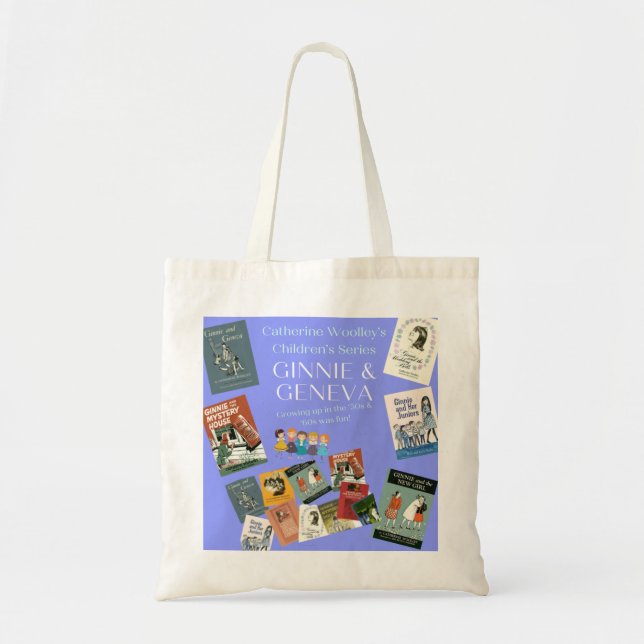 Bolsa Tote Ginnie & Genebra - Série do Livro de Eternos (Frente)