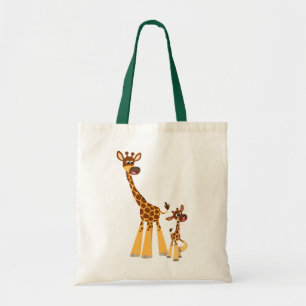 Bolsa Tote Girafa de boneca e Bag de bezerro