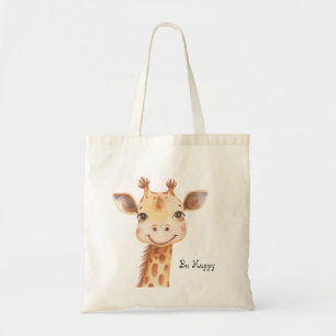 Bolsa Tote Girafa Elefante Feliz