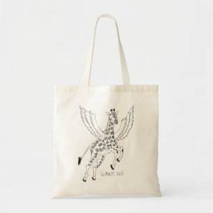 Bolsa Tote Girafa + pegasus = Giraffsus