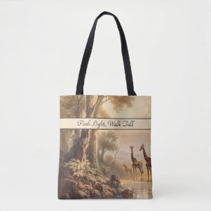 Bolsa Tote Girafas pelo rio