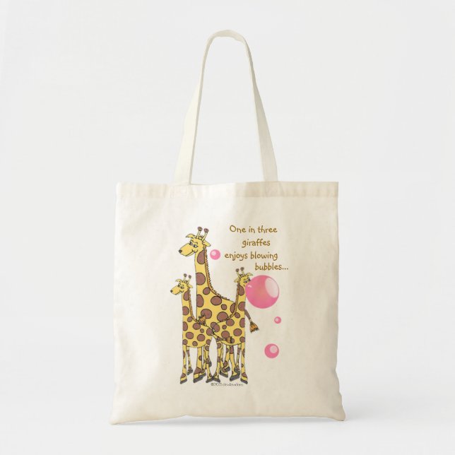 Bolsa Tote Girafas! Saco (Frente)