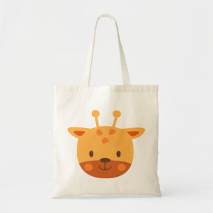 Bolsa Tote Giraffe Birthday Kids Art