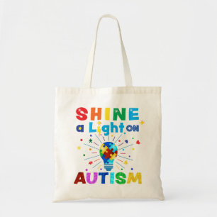 Bolsa Tote GIRAR uma Luz no AUTISM