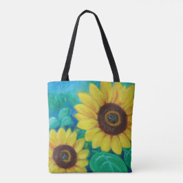 Bolsa Tote Girassóis