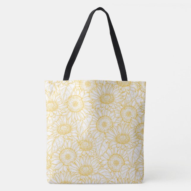 Bolsa Tote Girassóis (Frente)