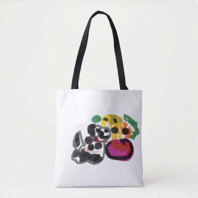Bolsa Tote girassóis da Dalmácia (Frente)