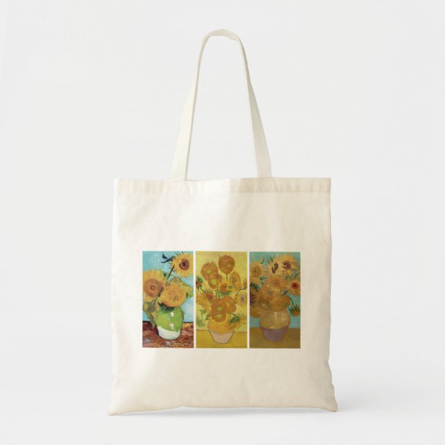 Bolsa Tote Girassóis de Van Gogh (Frente)