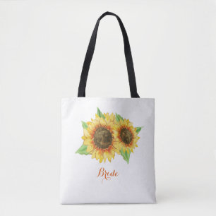 Bolsa Tote Girassol Cores d'água