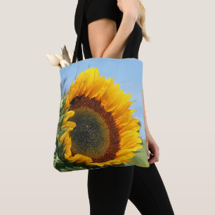 Bolsa Tote Girassol Em Sunshine Floral