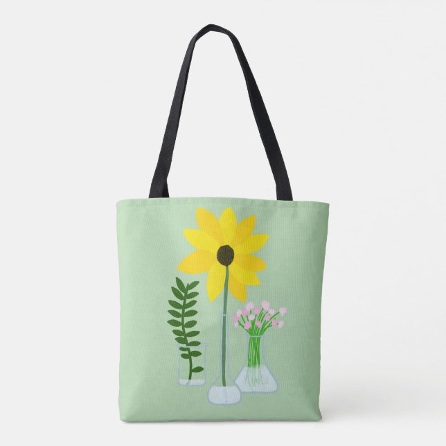 Bolsa Tote Girassol Química (Verso)
