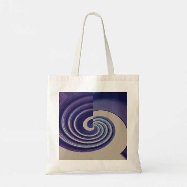 Bolsa Tote Gire círculos. Faça anéis e rodadas. (Verso)