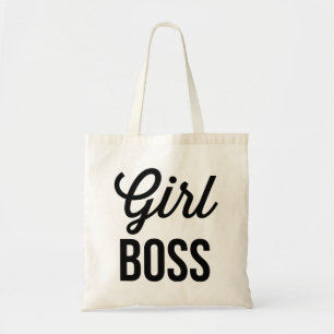 Bolsa Tote GIRL BOSS Mug De Tipografia Retroativa